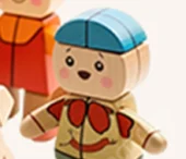 Wooden Figure Set